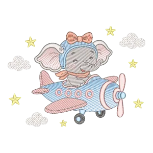 Elefante Aviador Sonhador