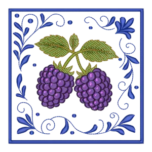 Matriz de Bordado Amora com Arabescos