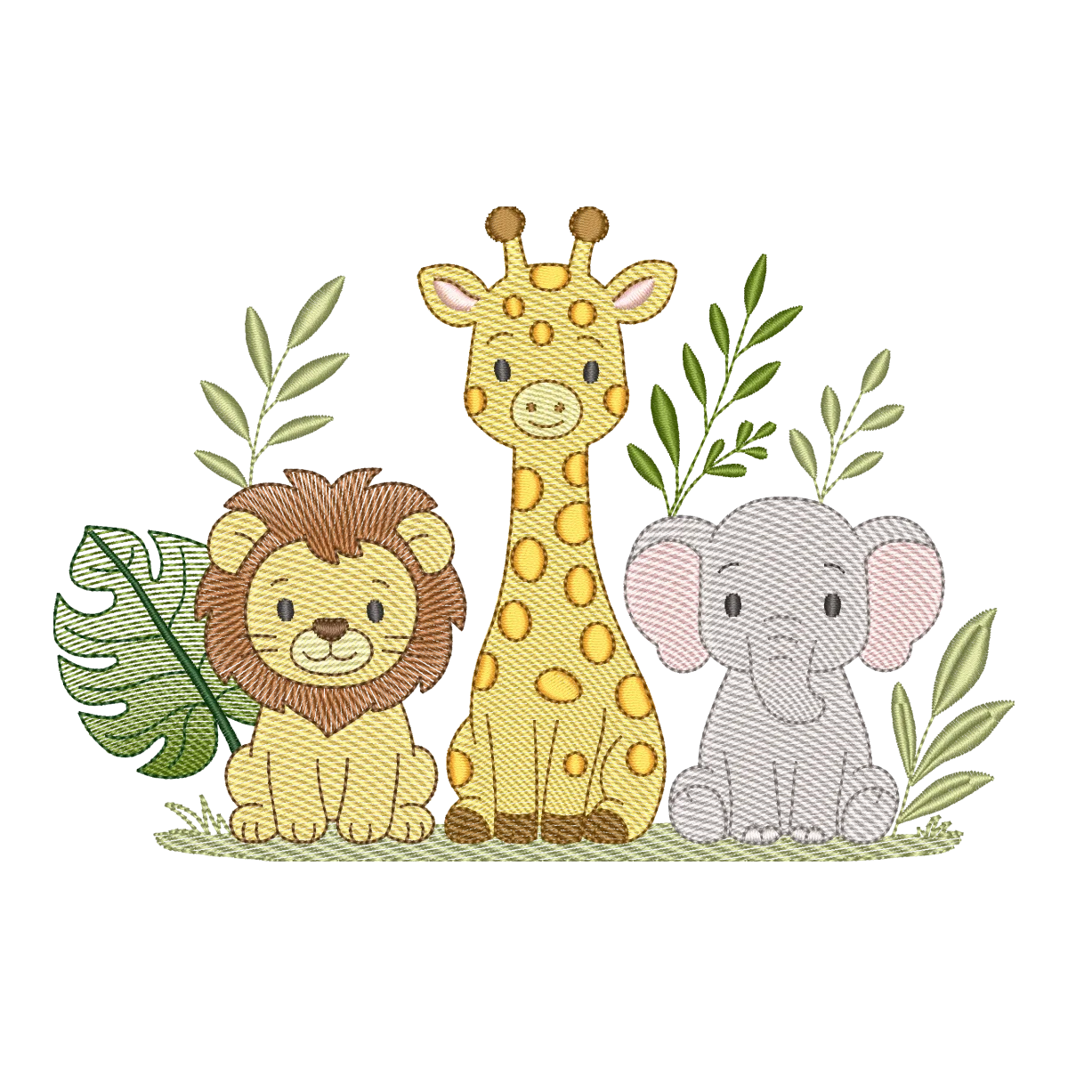 Safari Encantado: Amigos da Selva