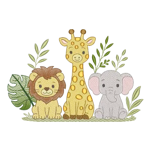 Safari Encantado: Amigos da Selva