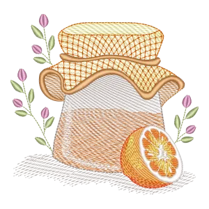 Bordado Cítrico Artesanal: Frescor e Delicadeza