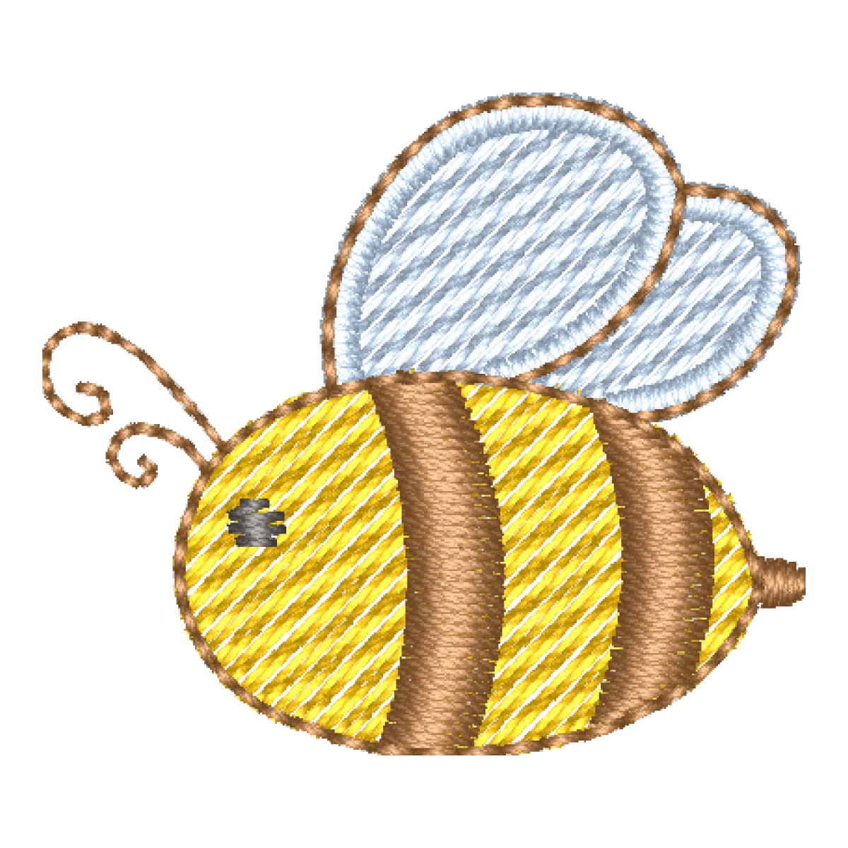 Matriz de Bordado Abelhinha Zumbindo Alegria