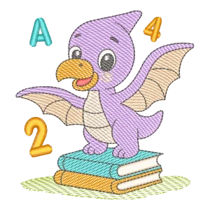 Dinossauro Leitor Aventureiro