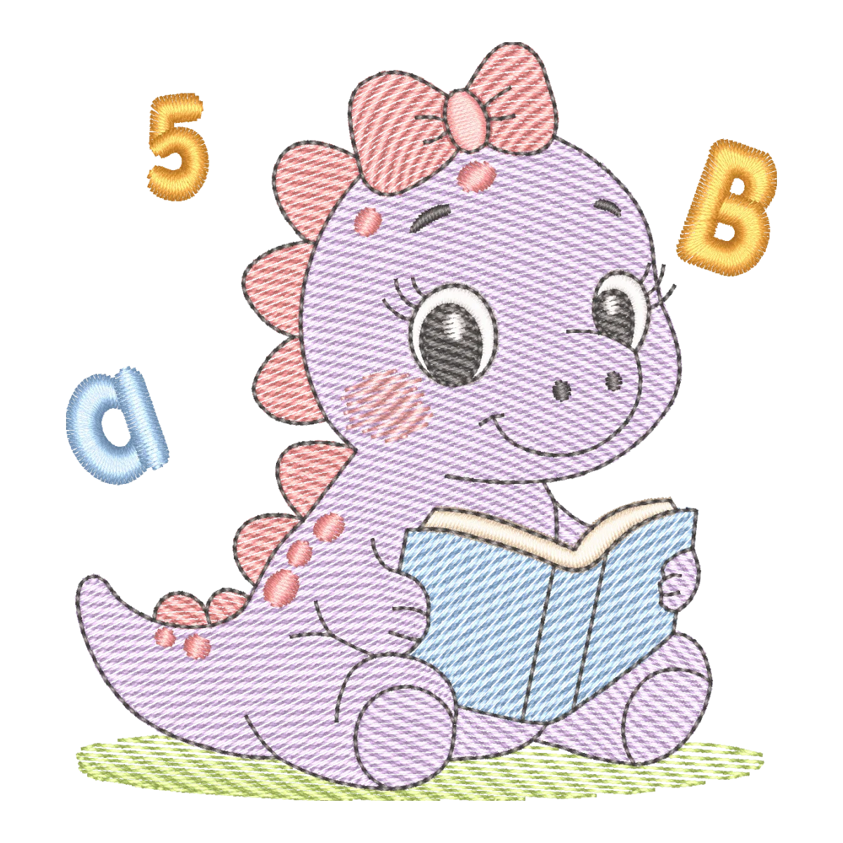 Dinossauro Leitor Encantado