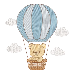 Ursinho Aventureiro no Balão