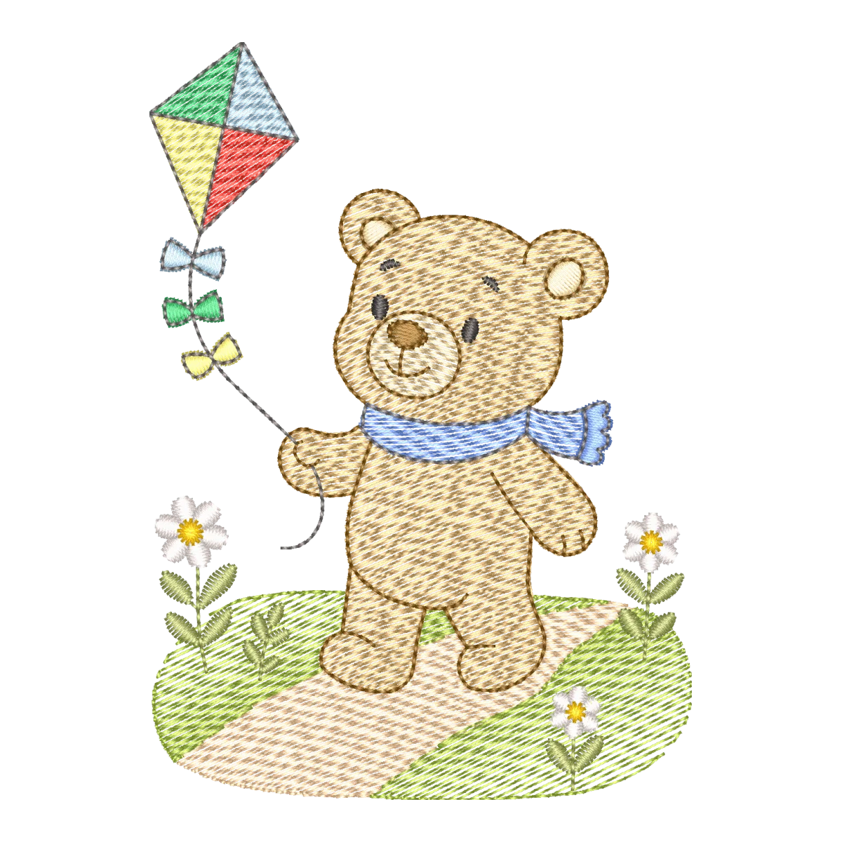 Ursinho Aventureiro com Pipa
