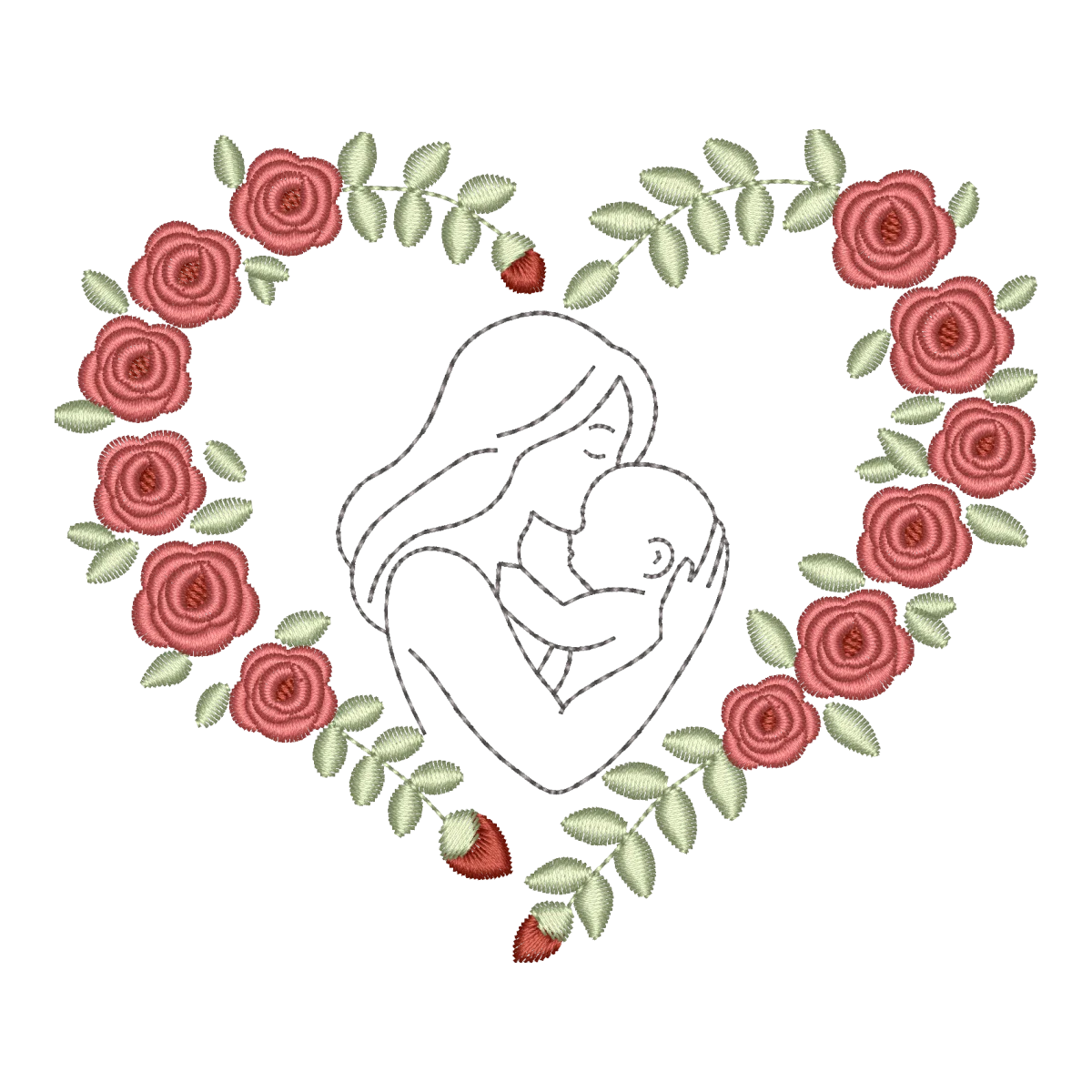 Amor Materno em Rosas