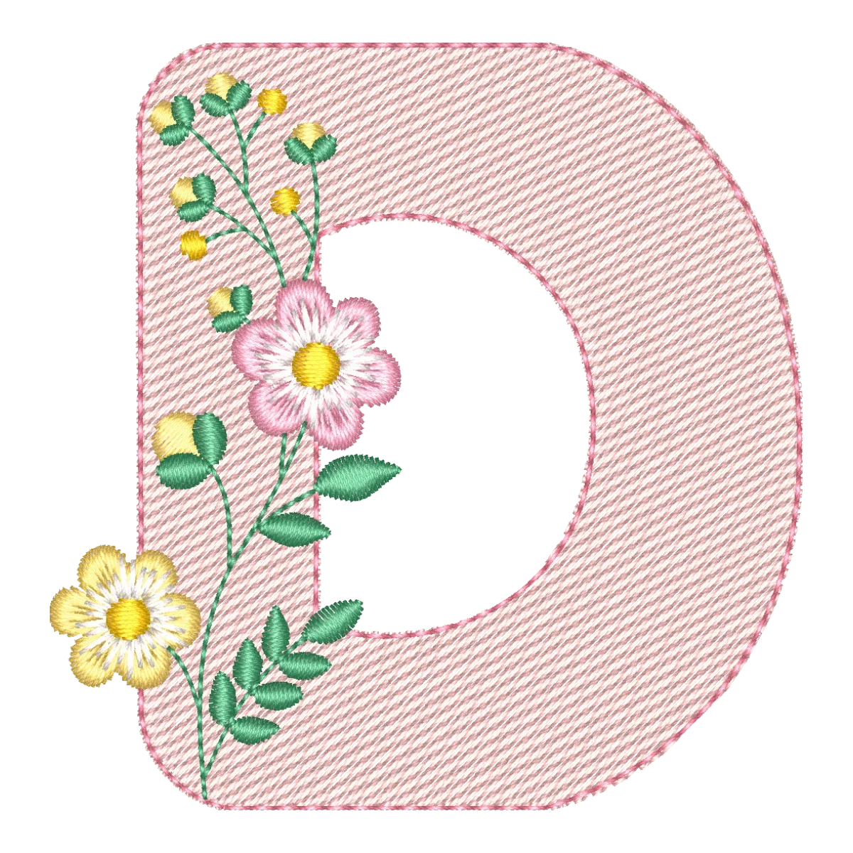 Moldura Floral Delicada