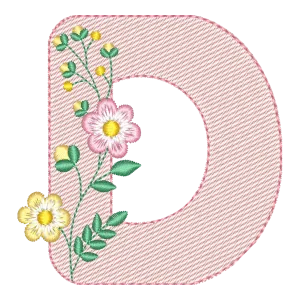 Moldura Floral Delicada