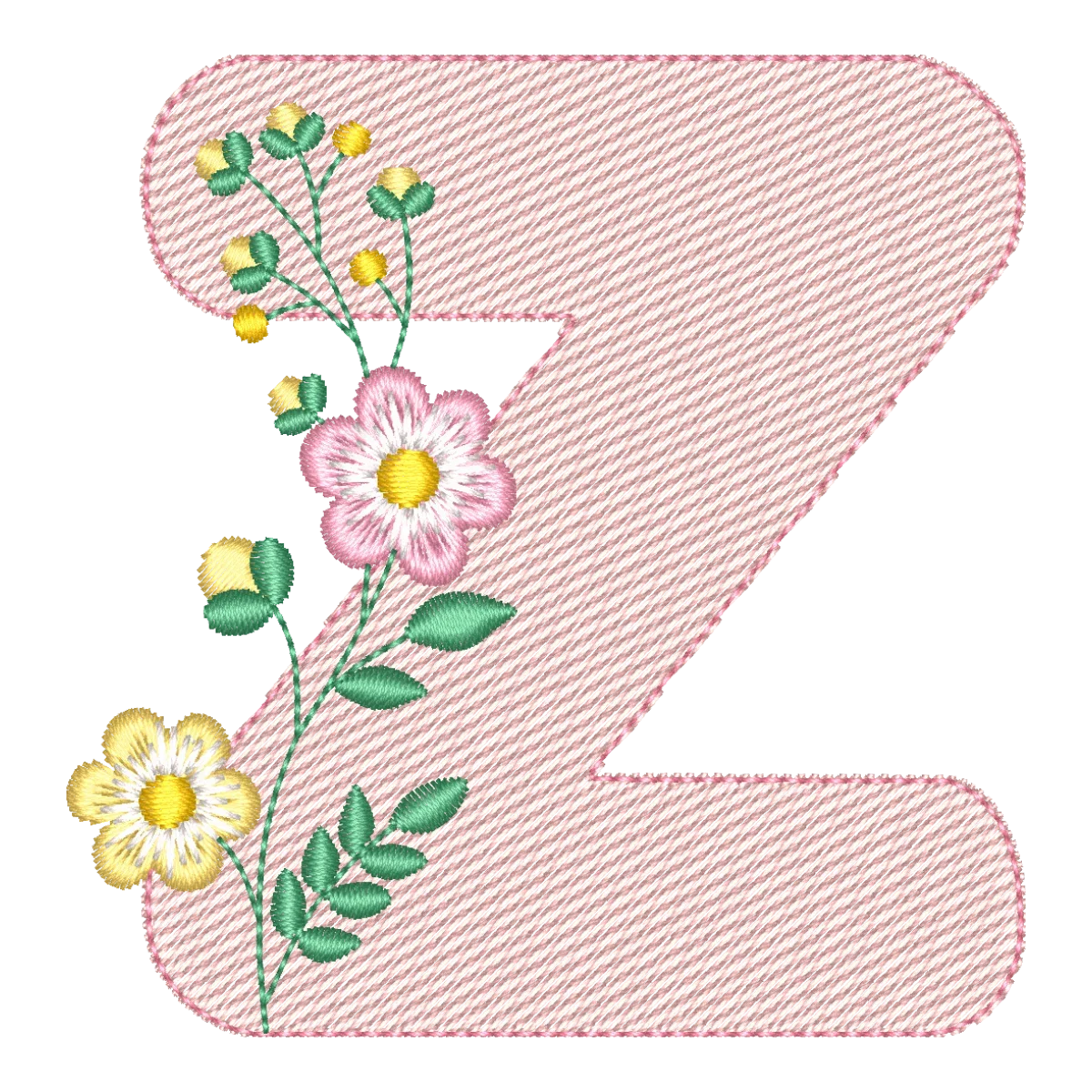 Monograma Floral Z