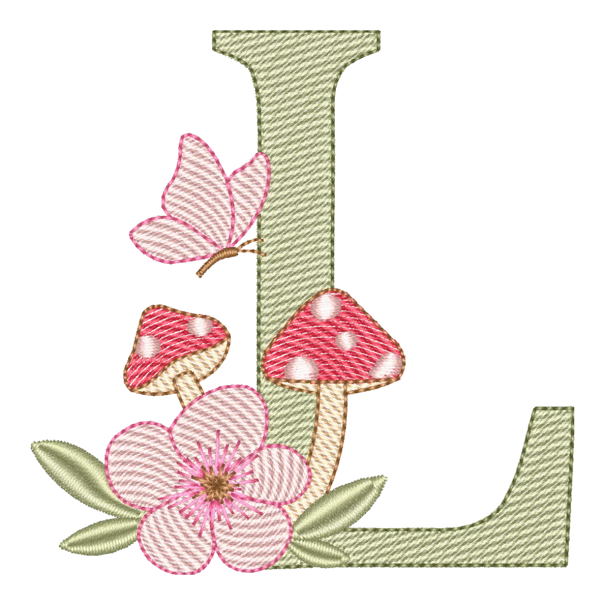 Monograma L Florestal