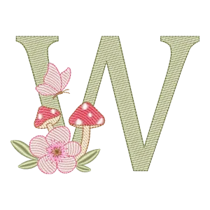 Monograma W Florestal Encantado