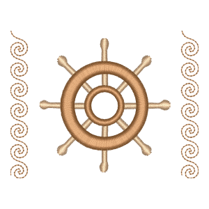 Timão Náutico com Barras Onduladas