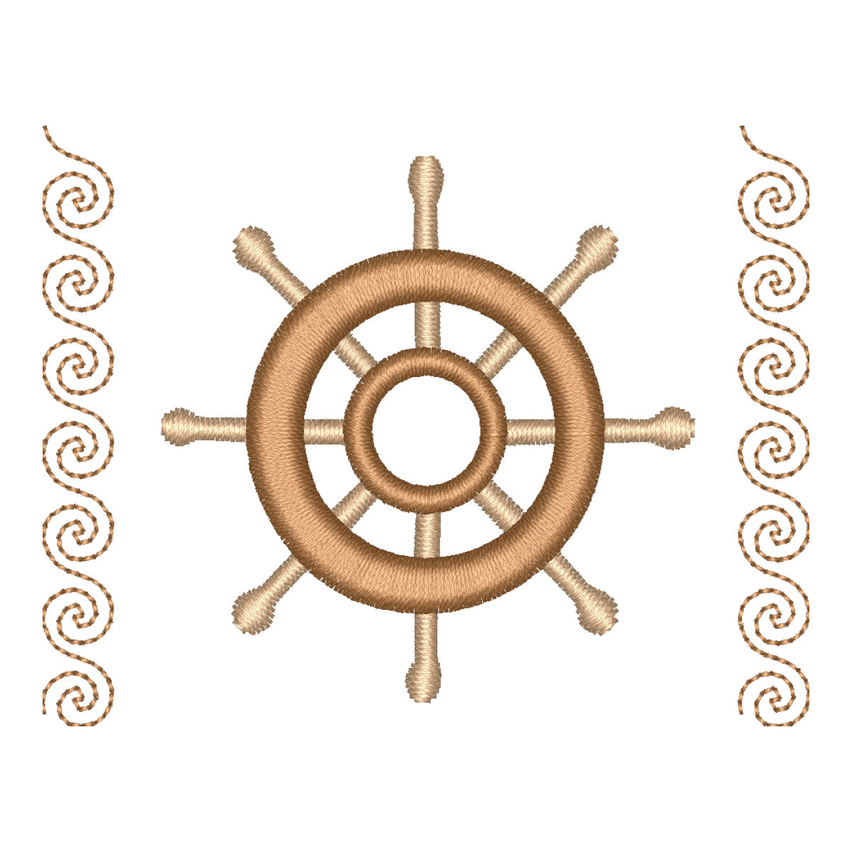 Timão Náutico com Barras Onduladas