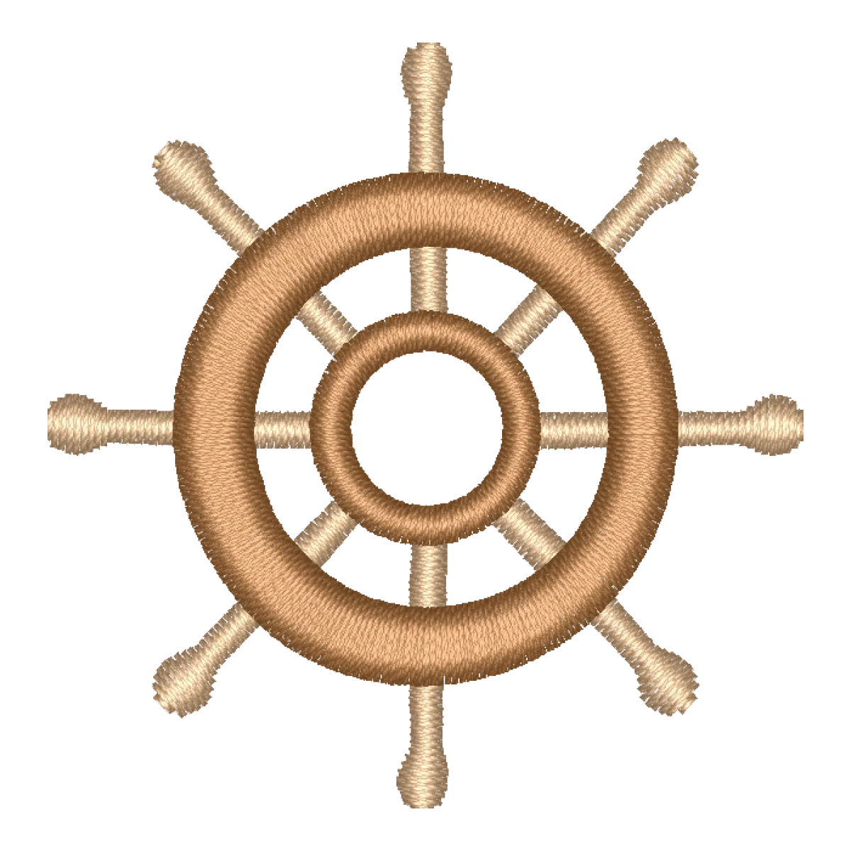 Matriz de Bordado Timão Náutico - Pontos Leves - Download Imediato