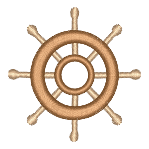 Matriz de Bordado Timão Náutico