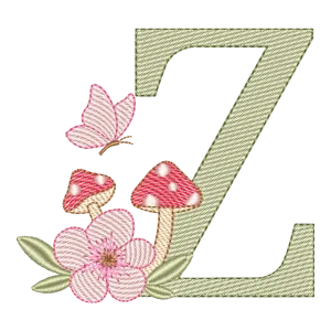 Matriz de Bordado Cogumelo Encantado Z